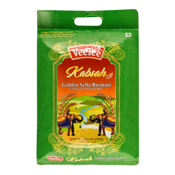 Golden Sella Basmati Extra Long Premium Rice (5KG)