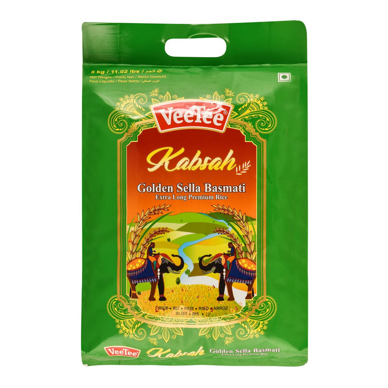 Golden Sella Basmati Extra Long Premium Rice (5KG)